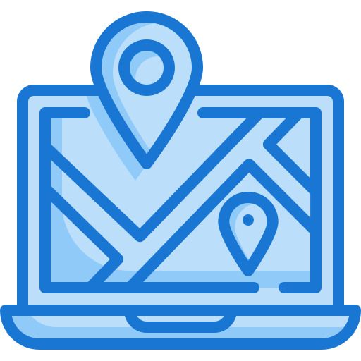 puntero de ubicación Generic Blue icono