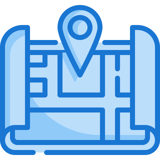 지도 포인터 Generic Blue icon