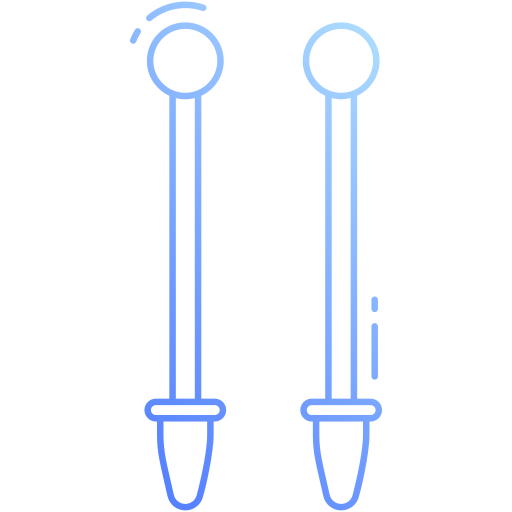 nakładki na igły Generic Gradient ikona