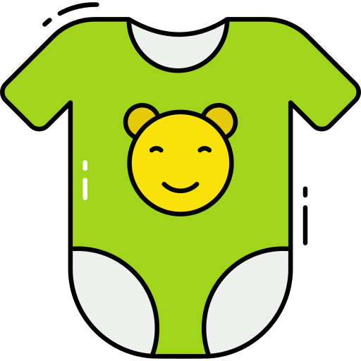 vêtements de bébé Generic Outline Color Icône