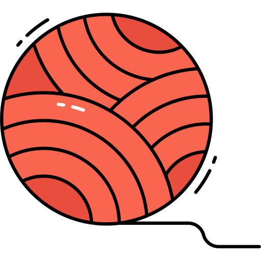 Yarn ball Generic Outline Color icon