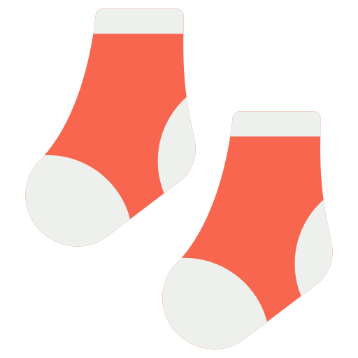Baby socks Generic Flat icon