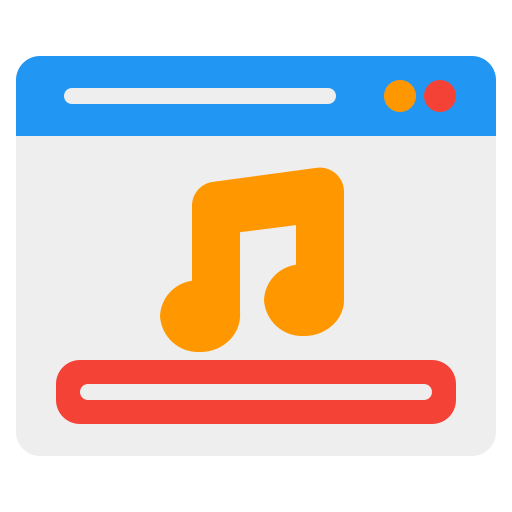 음악 플레이어 Generic Flat icon