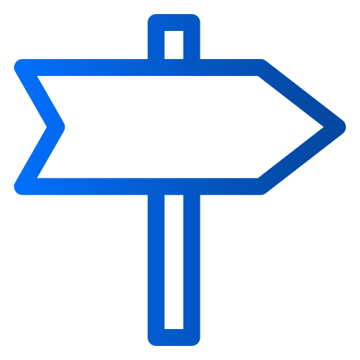 Road sign Generic Gradient icon