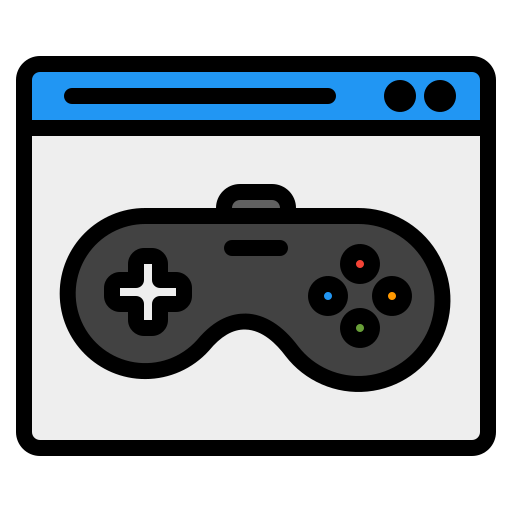 브라우저 게임 Generic Outline Color icon