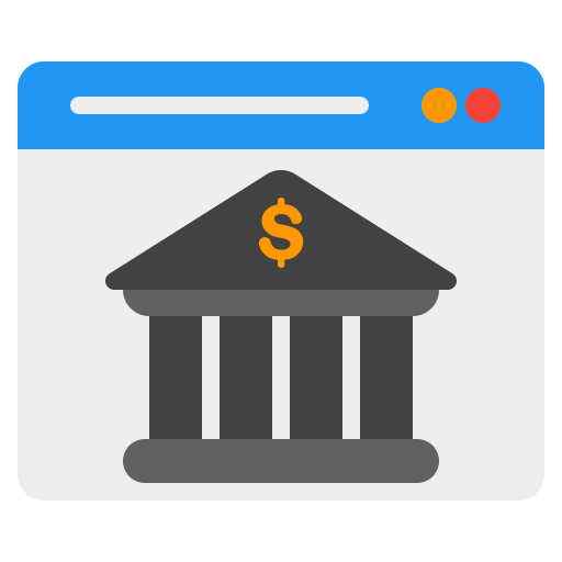 Online banking Generic Flat icon