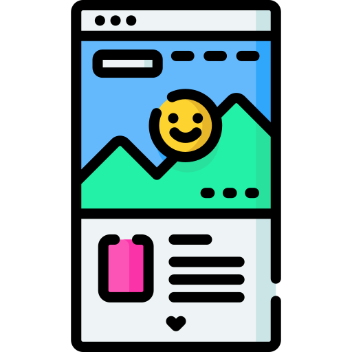 Landing page Special Lineal color icon