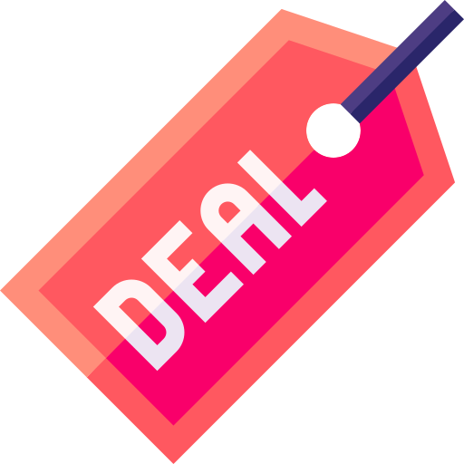 Deal Basic Straight Flat icon