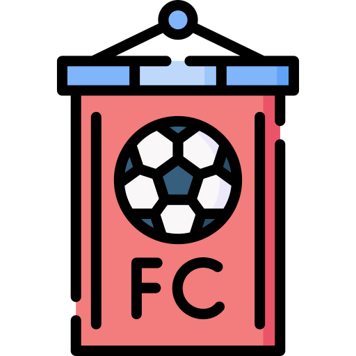 club de football Special Lineal color Icône