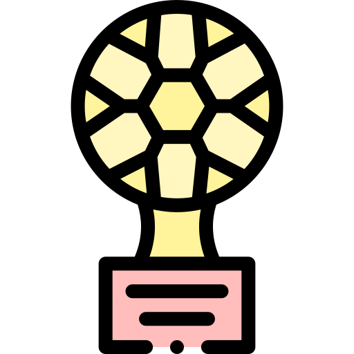 trophäe Detailed Rounded Lineal color icon