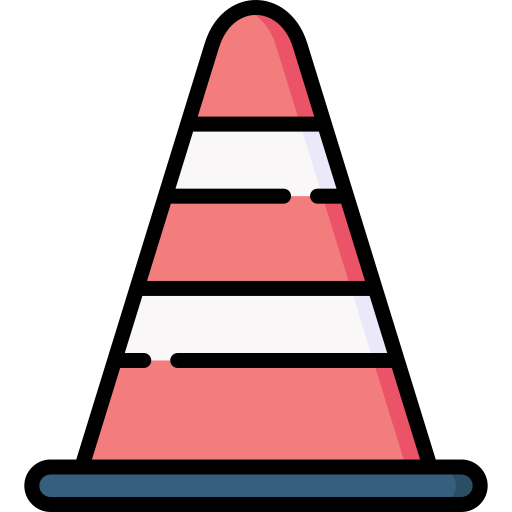 cone de tráfego Special Lineal color Ícone