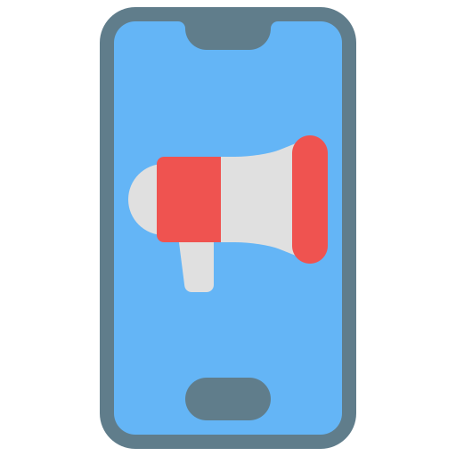 mobiles marketing Generic Flat icon