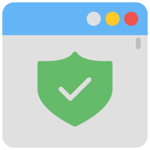 웹 보안 Generic Flat icon
