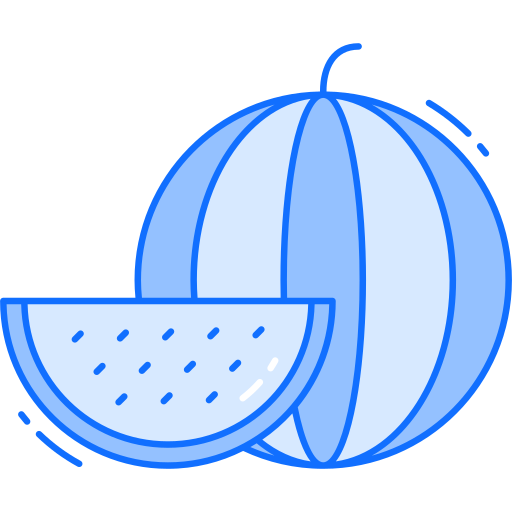 watermeloen Generic Blue icoon