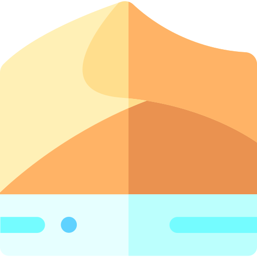 Beach Basic Rounded Flat icon