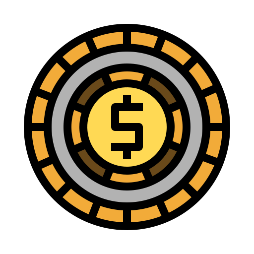 dollarmünze Generic Outline Color icon