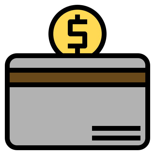 tarjeta de pago Generic Outline Color icono