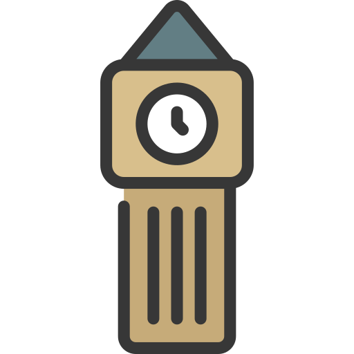 torre del reloj Juicy Fish Soft-fill icono