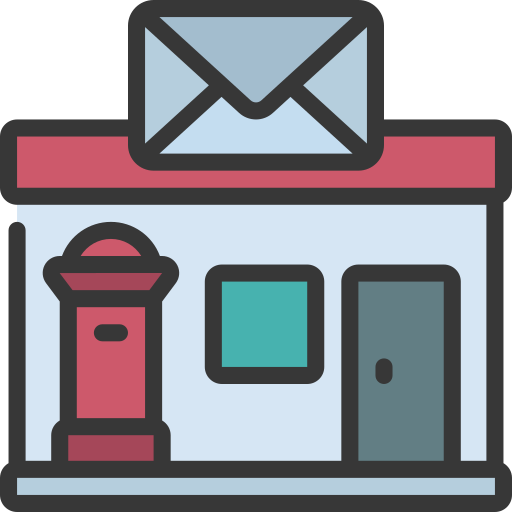 oficina de correos Juicy Fish Soft-fill icono
