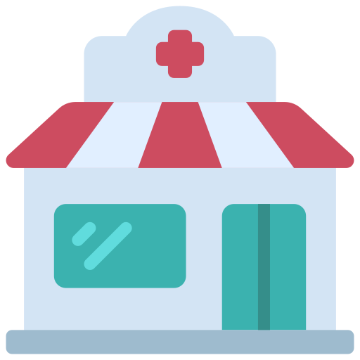 Pharmacy Juicy Fish Flat icon