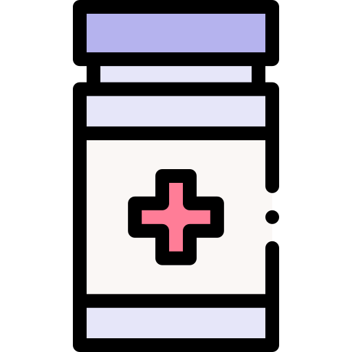 Medicine Detailed Rounded Lineal color icon