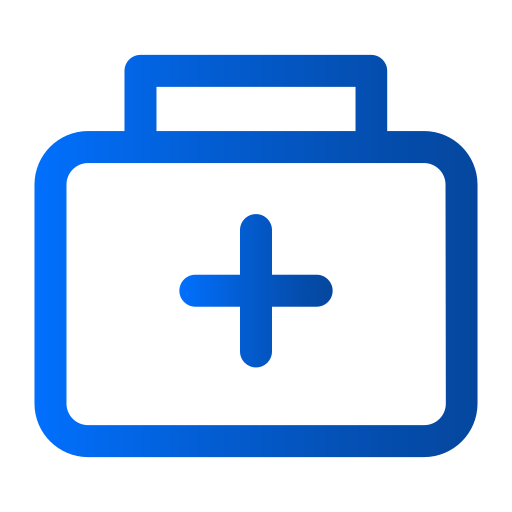 First aid bag Generic Gradient icon