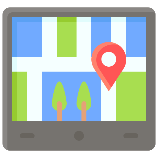 Gps navigation Generic Flat icon