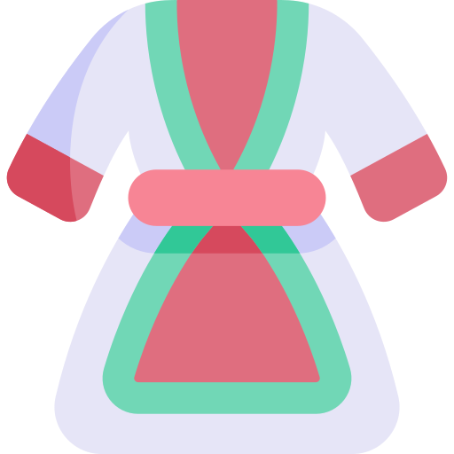 Traditional dress Kawaii Flat icon