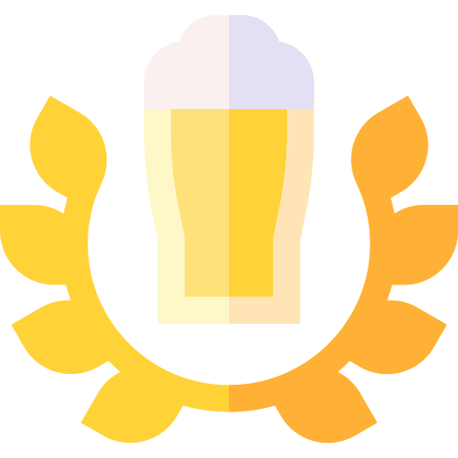 Международный день пива Basic Straight Flat иконка