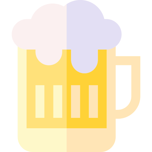 ビールのジョッキ Basic Straight Flat icon