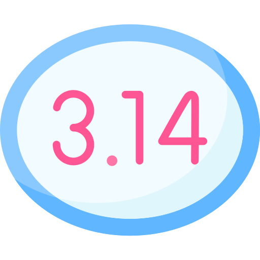 liczba pi Special Flat ikona