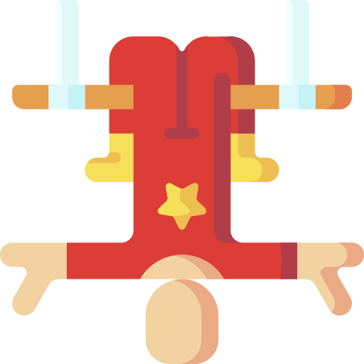 gimnastyk na trapezie Special Flat ikona