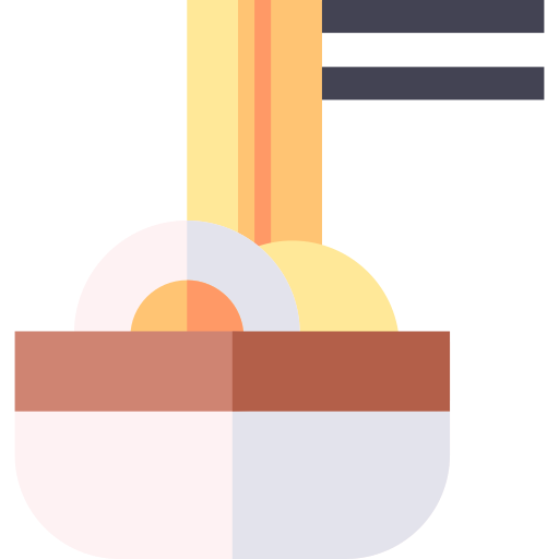 拉麺 Basic Straight Flat icon