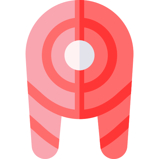 salmón Basic Straight Flat icono