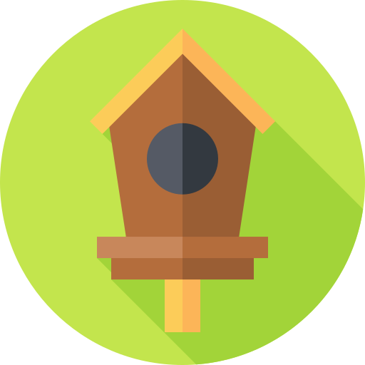 vogelhaus Flat Circular Flat icon