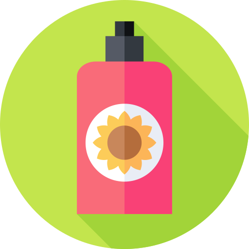 Spray Flat Circular Flat icon