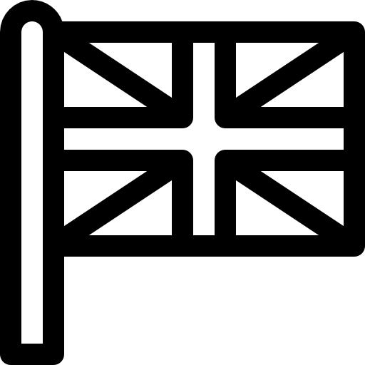 verenigd koninkrijk Basic Rounded Lineal icoon