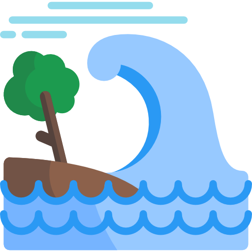 tsunami Special Flat ikona