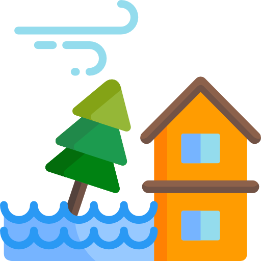 Flood Special Flat icon