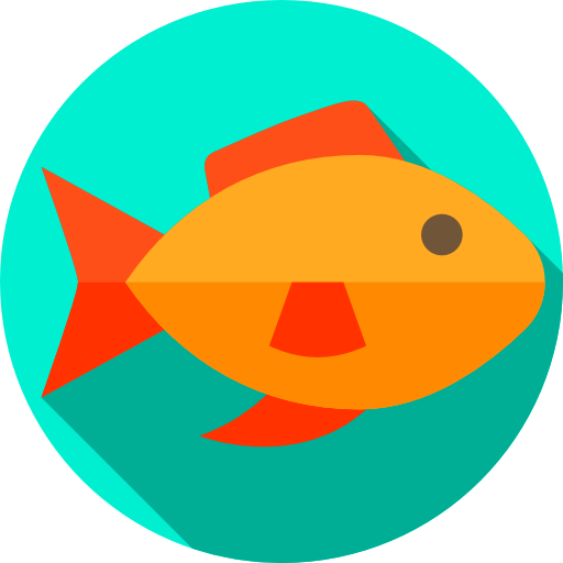 fisch Flat Circular Flat icon