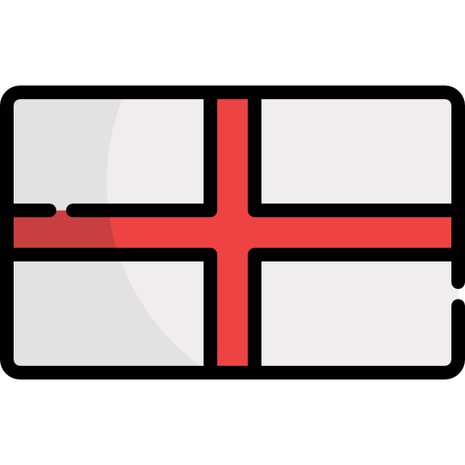 england Special Lineal color icon