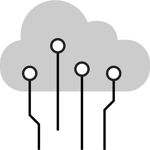 cloud computing Alfredo Hernandez Flat Icône
