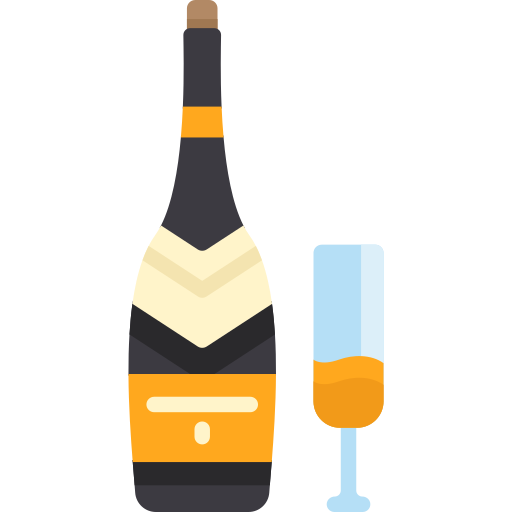 champagner Special Flat icon