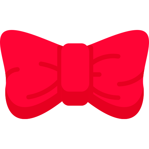 vlinderdas Special Flat icoon