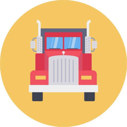 Truck Dinosoft Circular icon