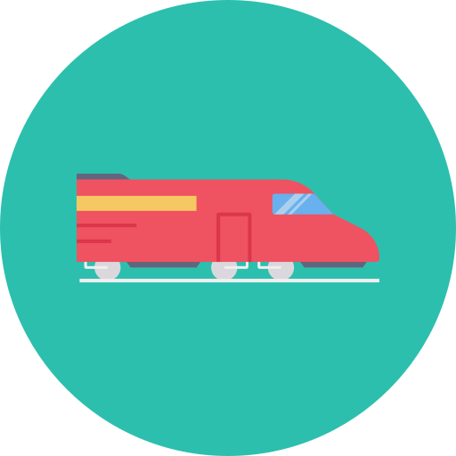Train Dinosoft Circular icon