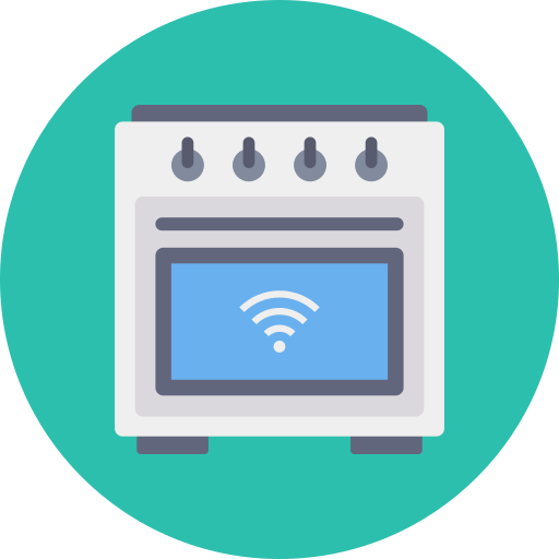 Microwave Dinosoft Circular icon