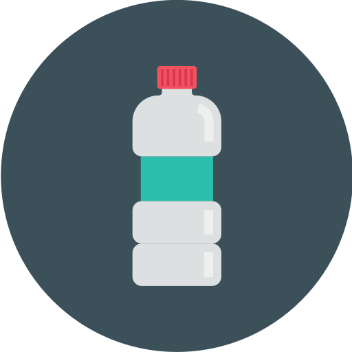 plastikowa butelka Dinosoft Circular ikona