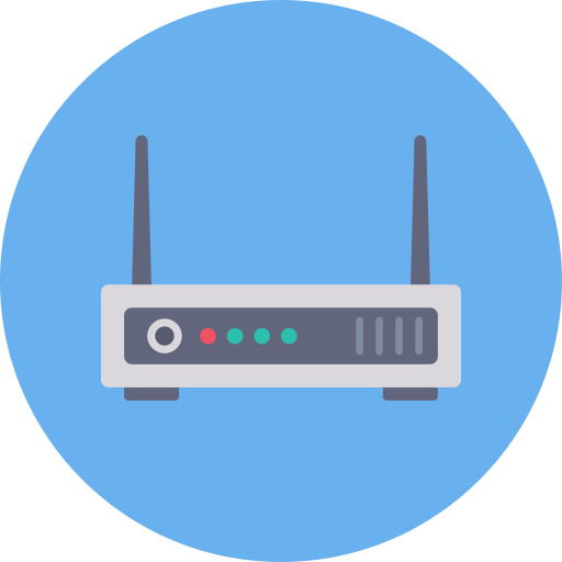 router Dinosoft Circular icona