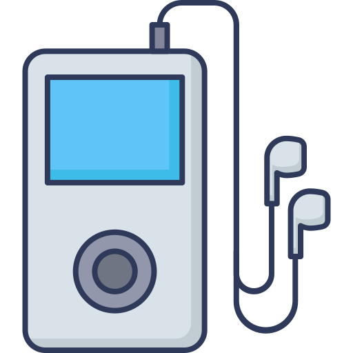mp3-player Dinosoft Lineal Color icon